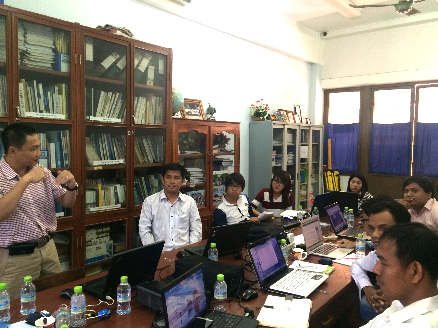 A special lecture on MIKE 21 and MIKE 11 given by DHI