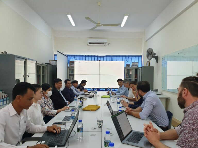 កិច្ចប្រជុំរវាងវិទ្យាស្ថានបច្ចេកវិទ្យាកម្ពុជា និង International Joint Laboratory (LMI) Lotus អំពីការពង្រឹងវិស័យសិក្សាស្រាវជ្រាវតំបន់ឆ្នេរនិងសមុទ្រក្នុងប្រទេសកម្ពុជា