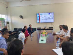 Welcomed delegation from Teaching and Research Chair AgroParisTech – SUEZ “Water for All” – OpT